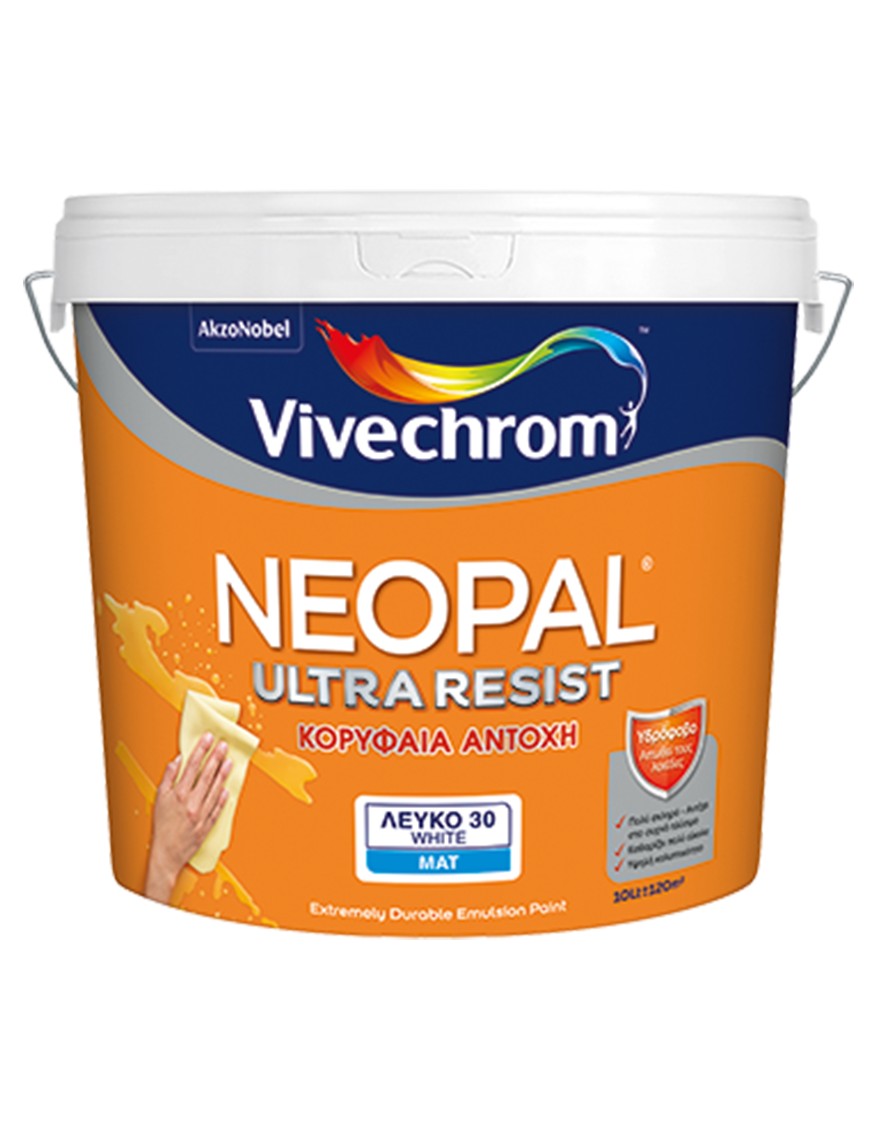 VIVECHROM NEOPAL ULTRA RESIST 30 ΠΛΑΣΤΙΚΟ ΧΡΩΜΑ 10L