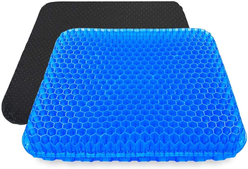 HOUSEMAX PREMIUM GEL CUSHION WITH COVER 41CM X 37CM X 3.5CM