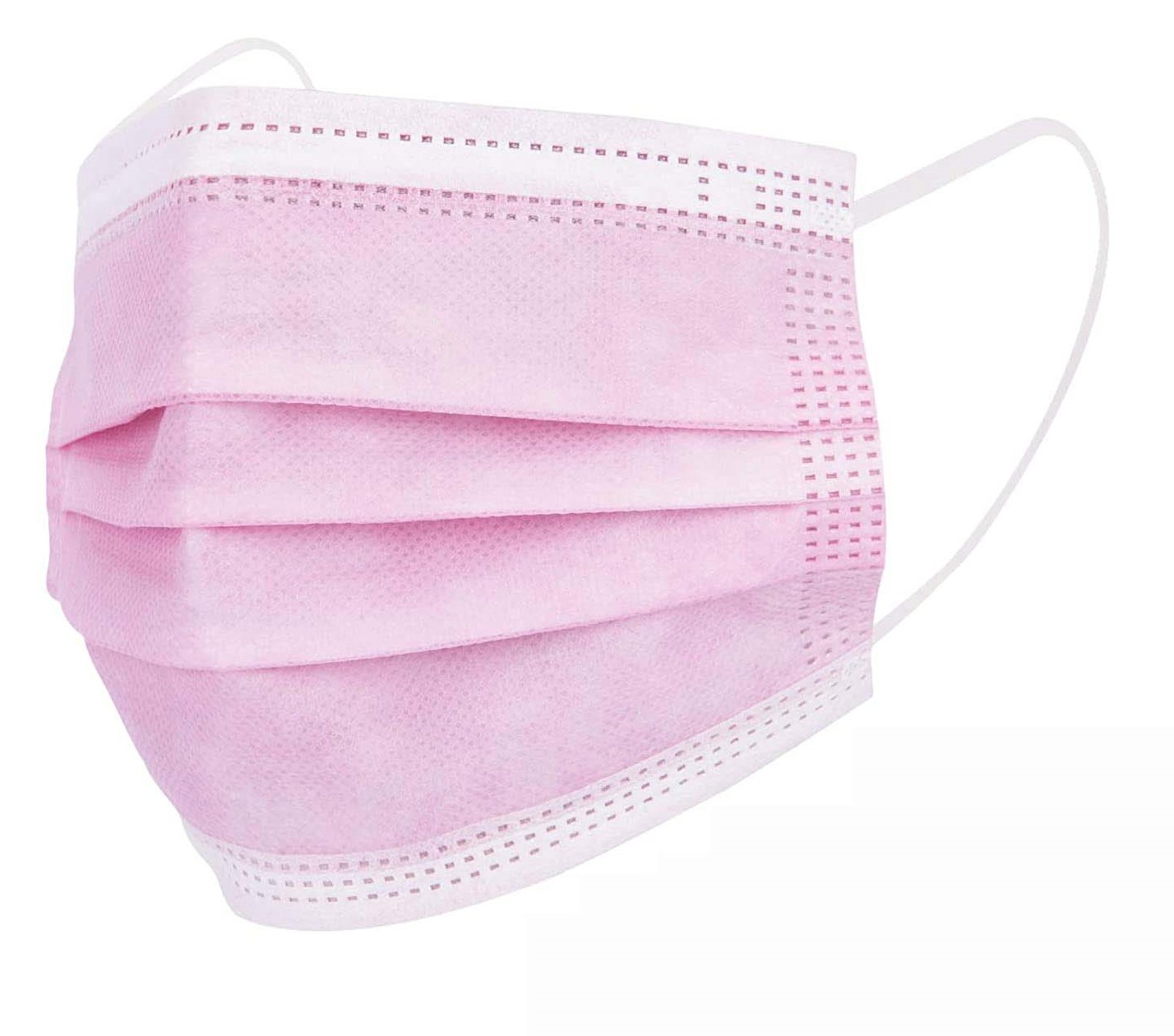 3 LAYER PROTECTIVE MASK PINK 10PCS