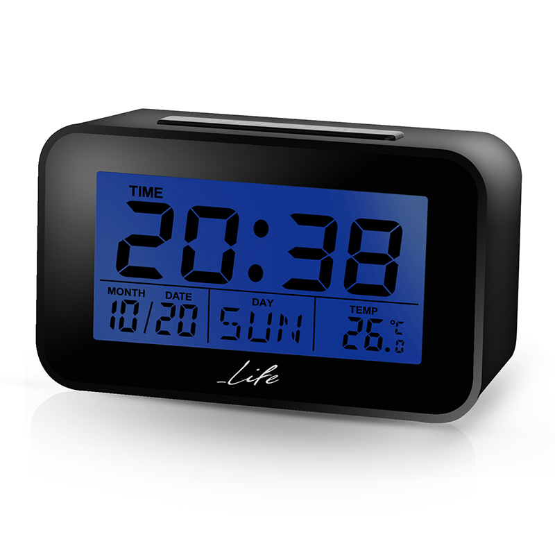 LIFE ACL-201 LIME ALARM CLOCK LCD SCREEN