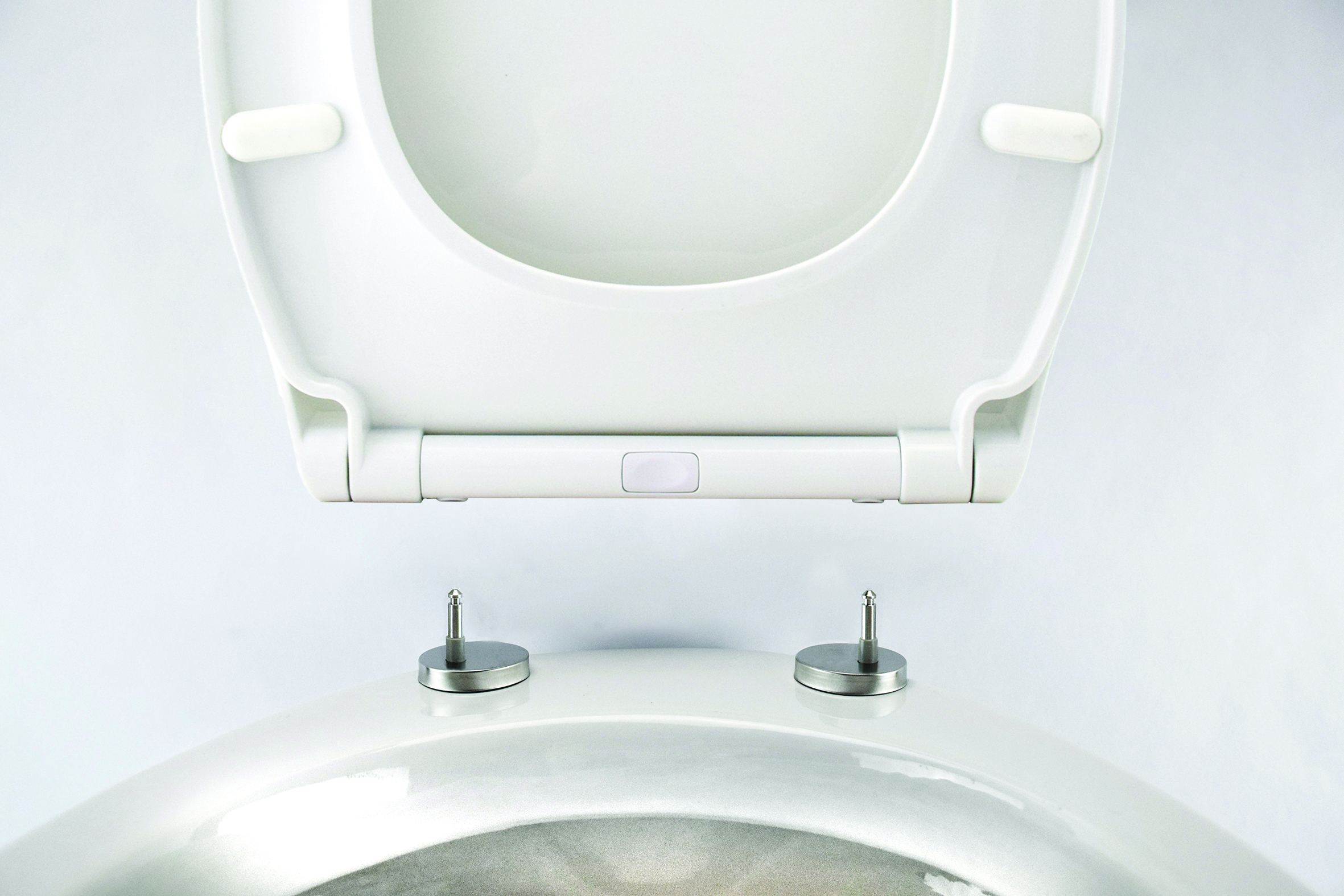 SANIPLAST TOILET SEAT QUICK RELEASE AND SLOW CLOCE WHITE 