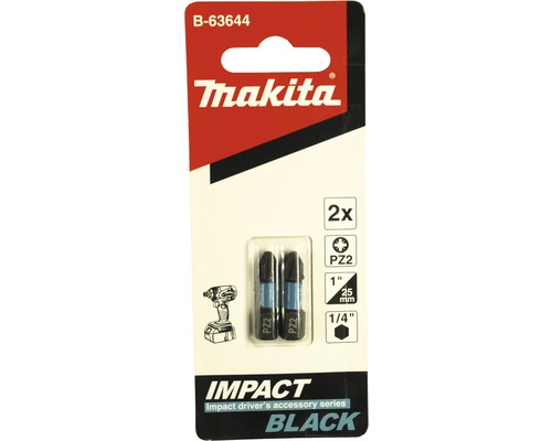 MAKITA B-63644 BIT PZ2 - 25MM 2PCS