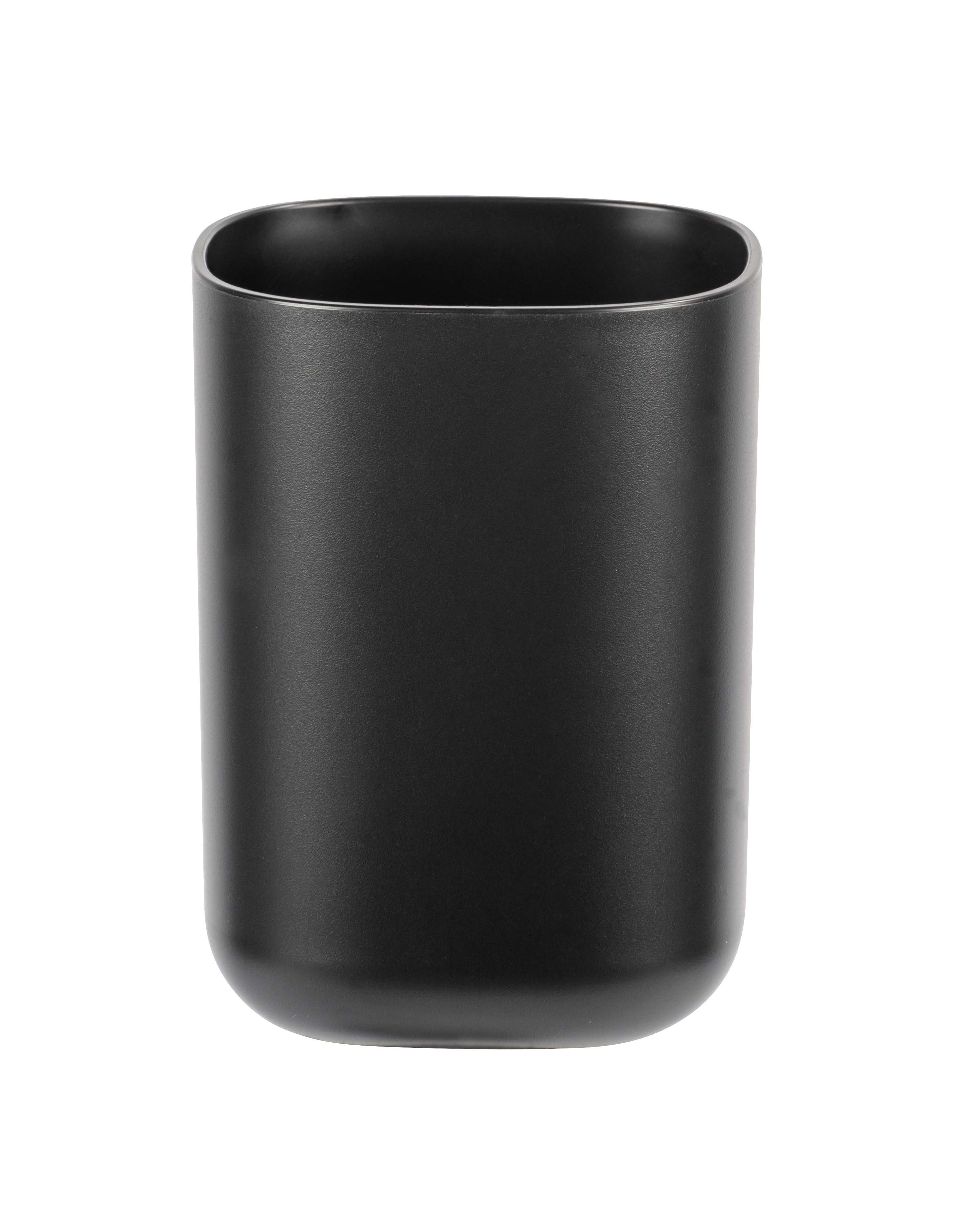 WENKO DAVOS POLYPROPYLENE TUMBLER BLACK MATT