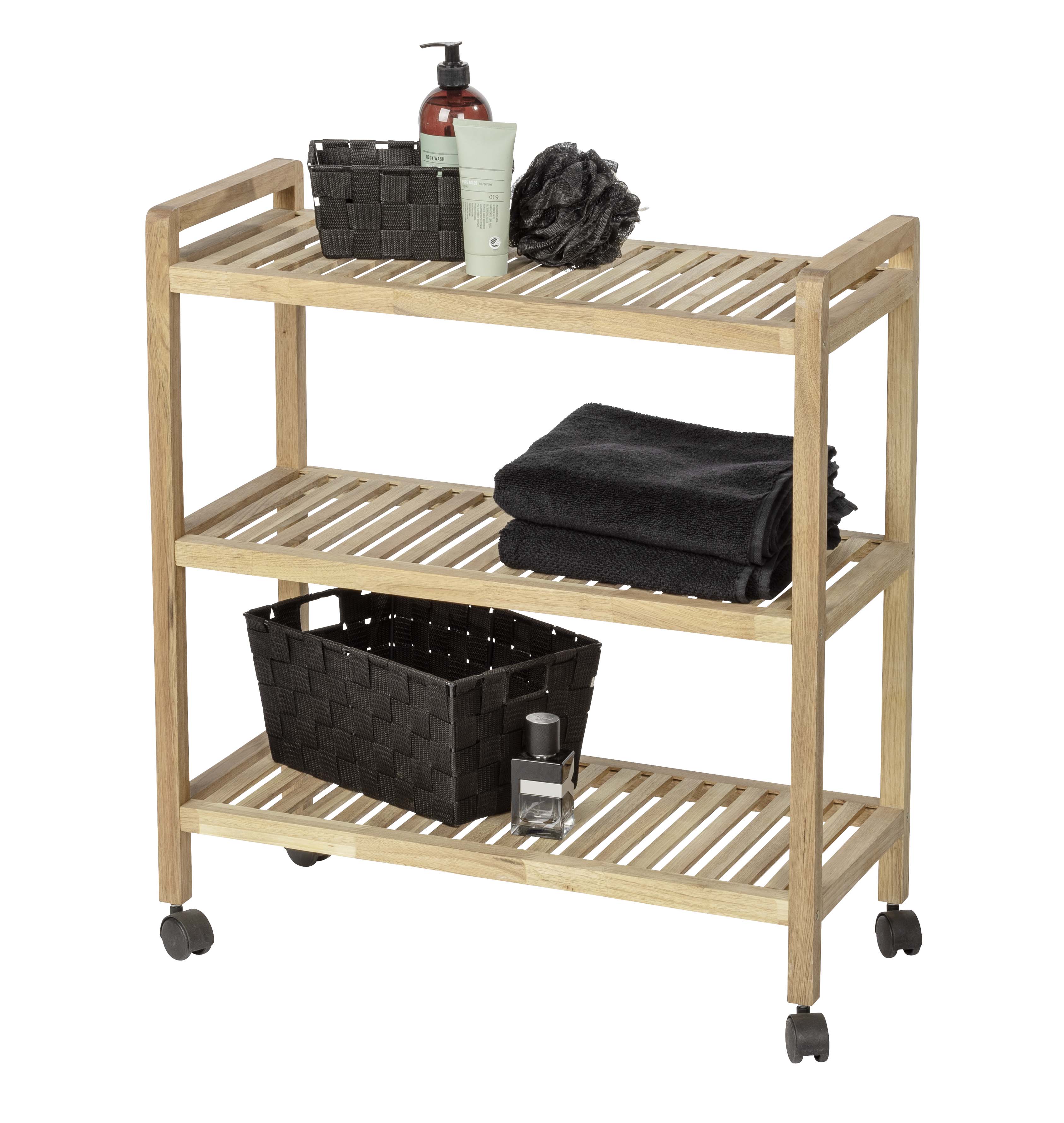 WENKO 3-TIER ROLLER RACK NORWAY 65X72X31CM