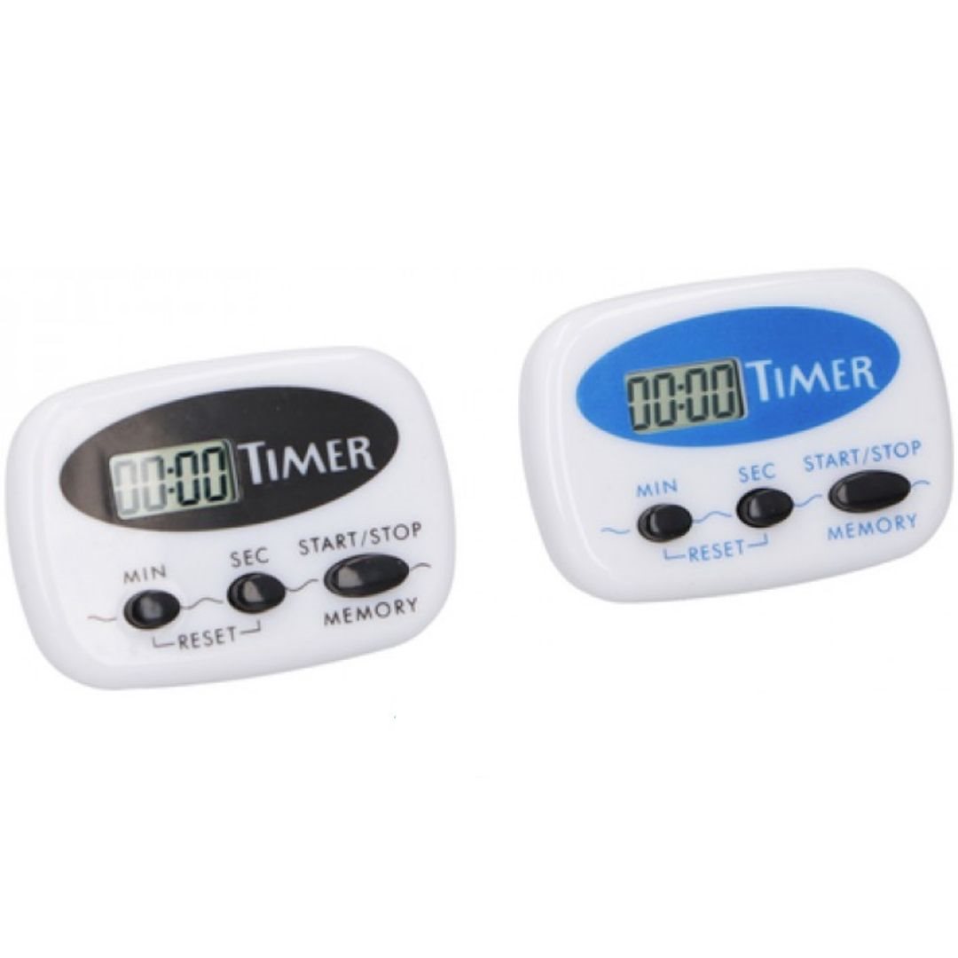 LIFETIME KITCHEN TIMER 2 ASSORTED COLORS