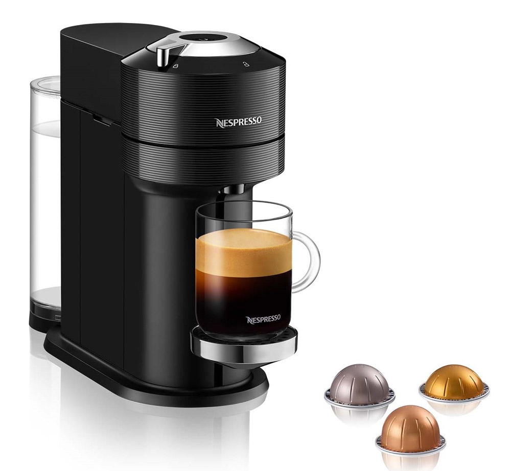 NESPRESSO VERTUO NEXT PREMIUM COFFEE MACHINE BLACK