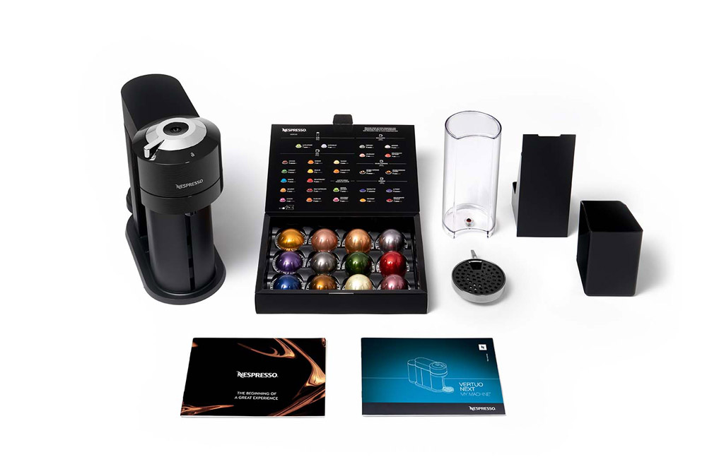 NESPRESSO VERTUO NEXT PREMIUM COFFEE MACHINE BLACK