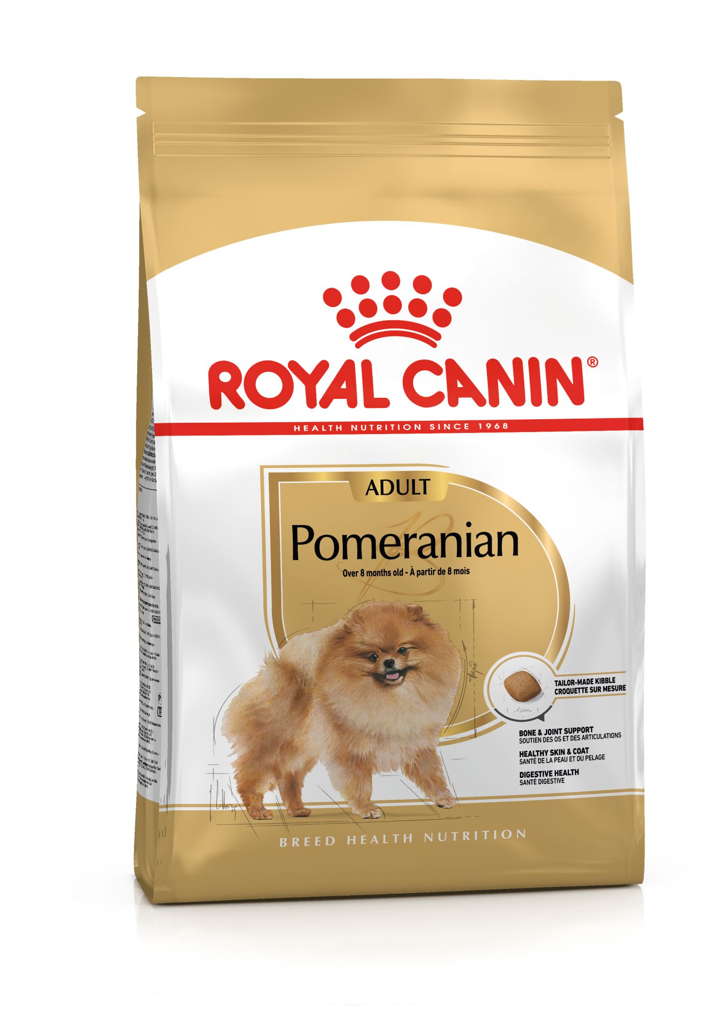 ROYAL CANIN DOG DRY FOOD BREED POMERANIAN ADULT 1.5KG