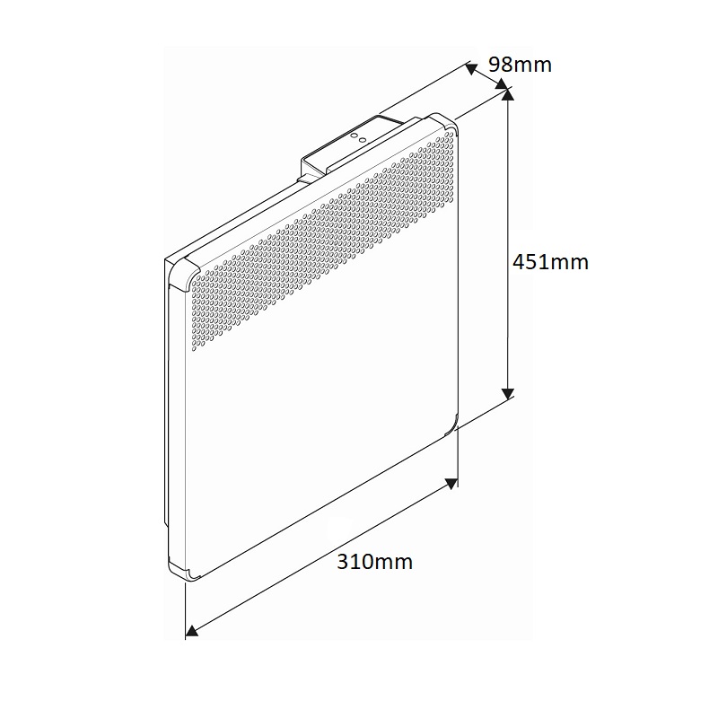 BOSCH HC 4000-5 HEAT CONVECTOR 500W