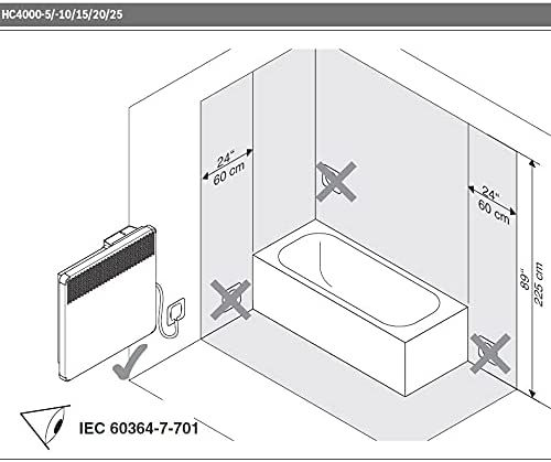 BOSCH HC 4000-5 HEAT CONVECTOR 500W