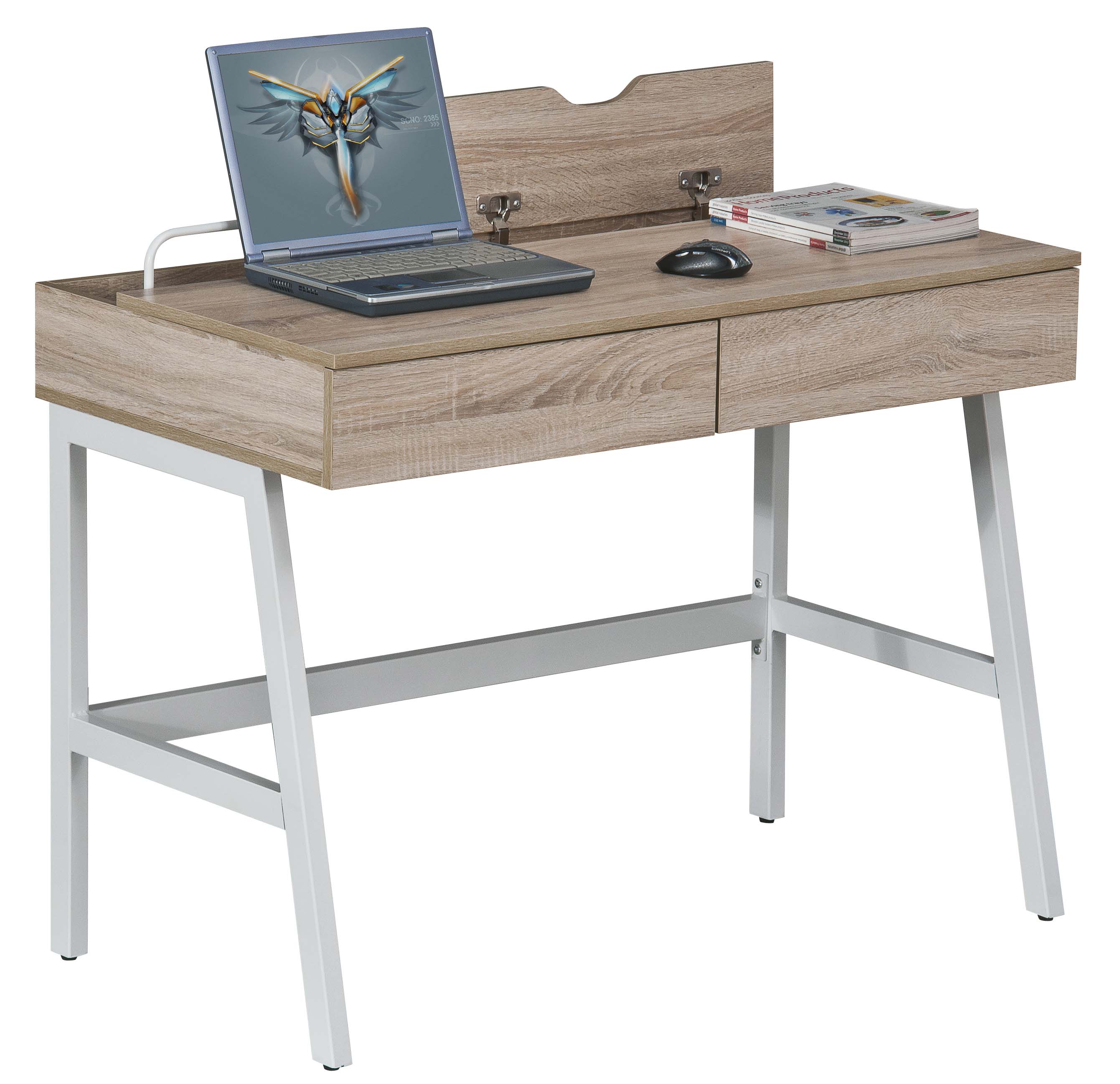 SUPERLIVING FROST COMPUTER DESK 100X55X76CM