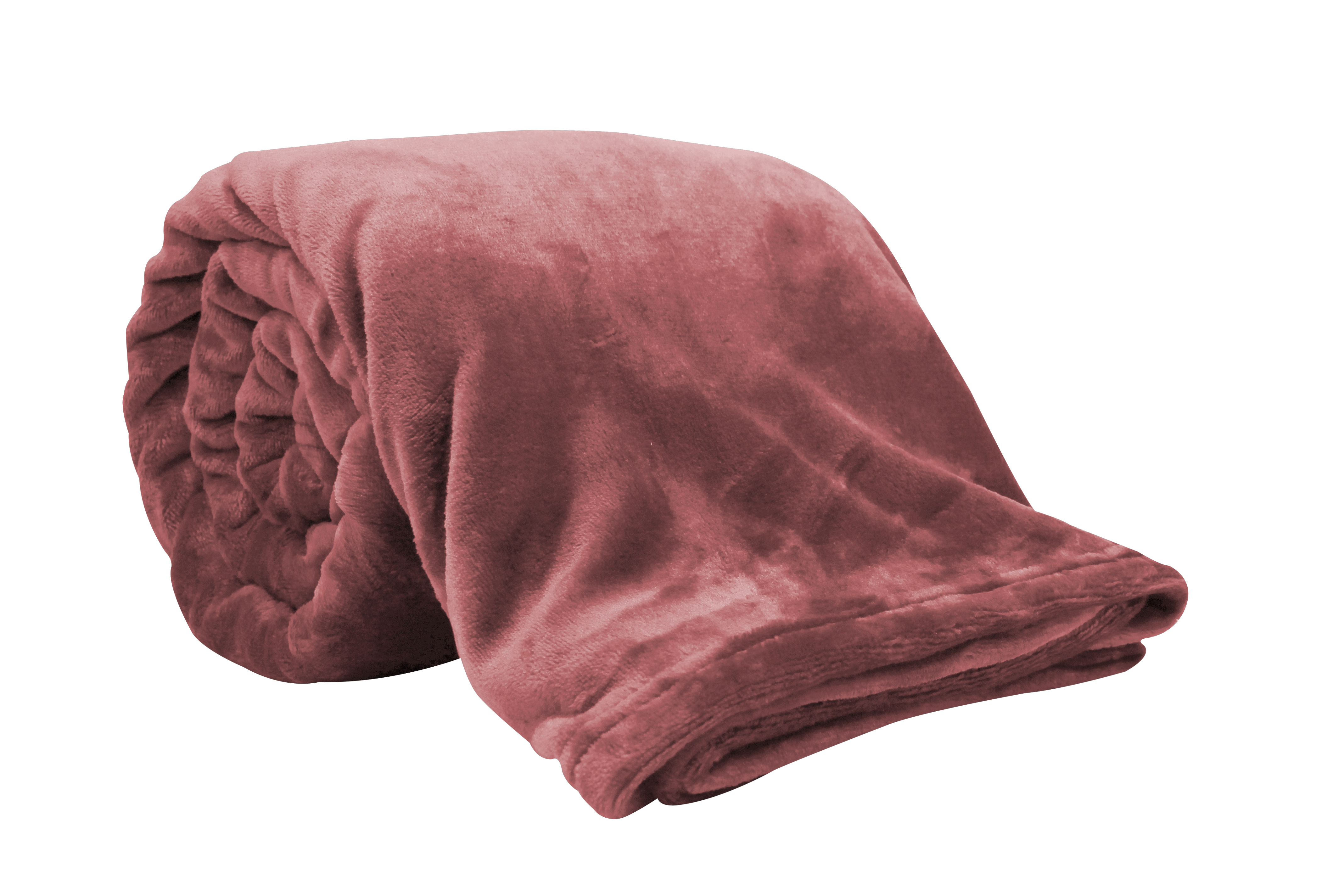 JONES ESSENTIALS FLANNEL BLANKET 150X200CM PINK