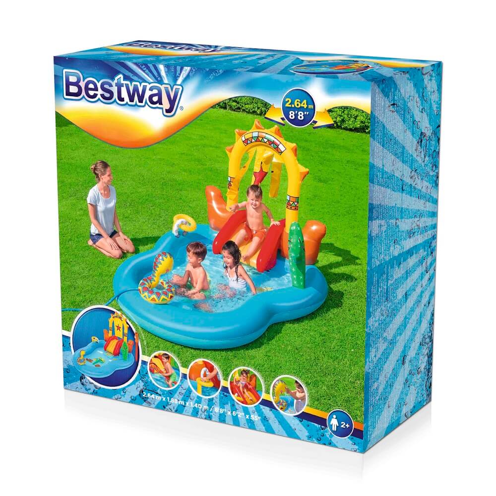 BESTWAY 53118 WILD WEST KIDS POOL 264X188X140CM