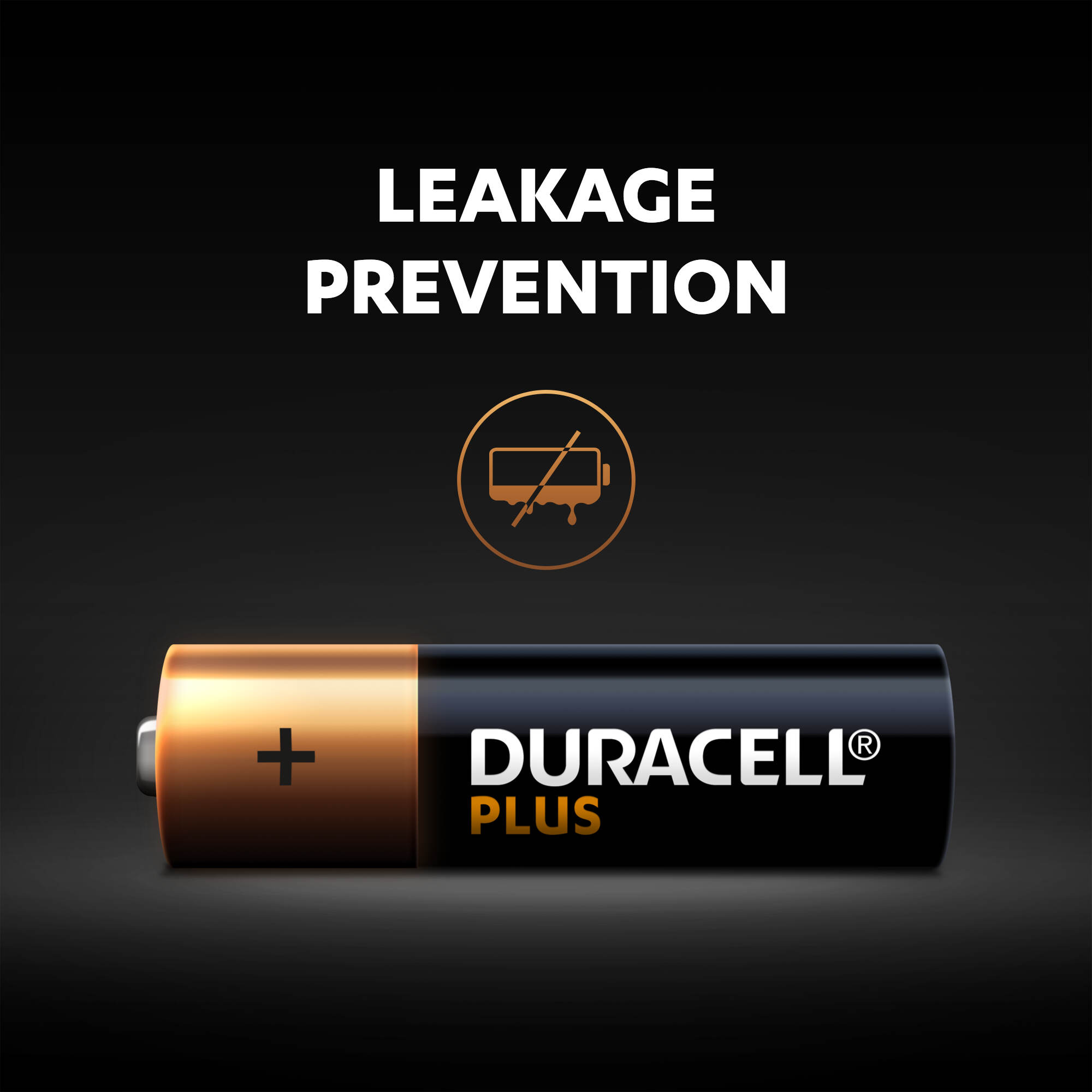 DURACELL PLUS 100% EXTRA LIFE ALKALINE POWER AA PACK OF 4