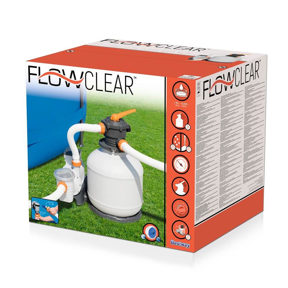 BESTWAY 58486 FLOWCLEAR ΑΝΤΛΙΑ ΑΜΜΟΥ 3000GAL