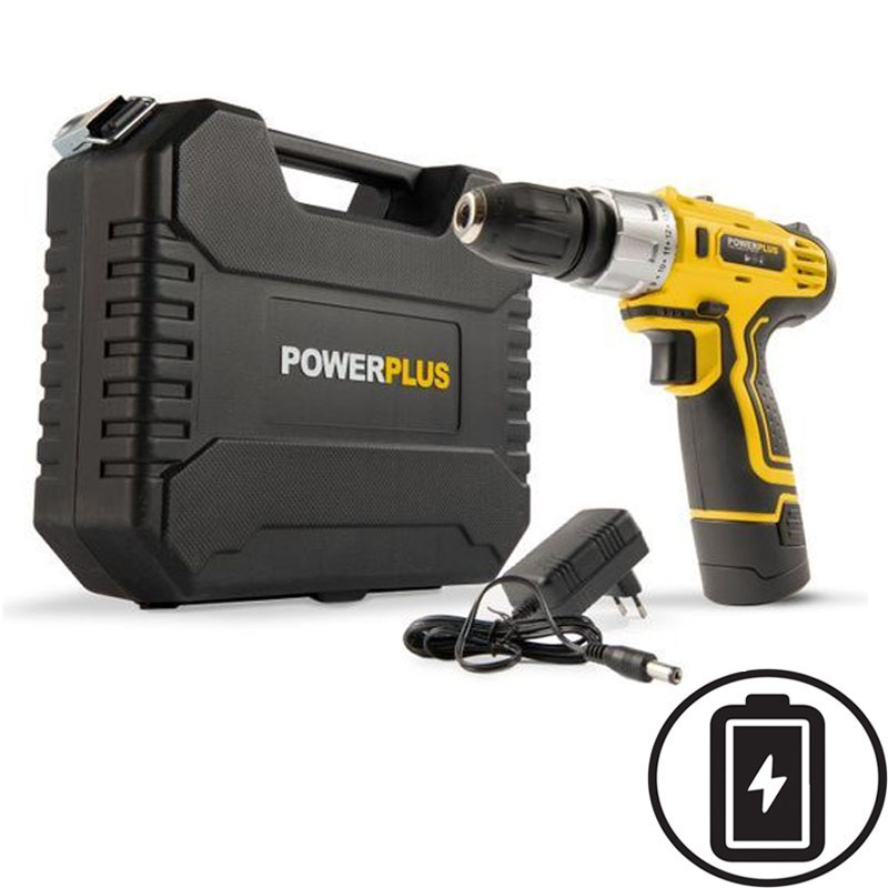 POWERPLUS POWX0041LI DRILL 12V LI-ION