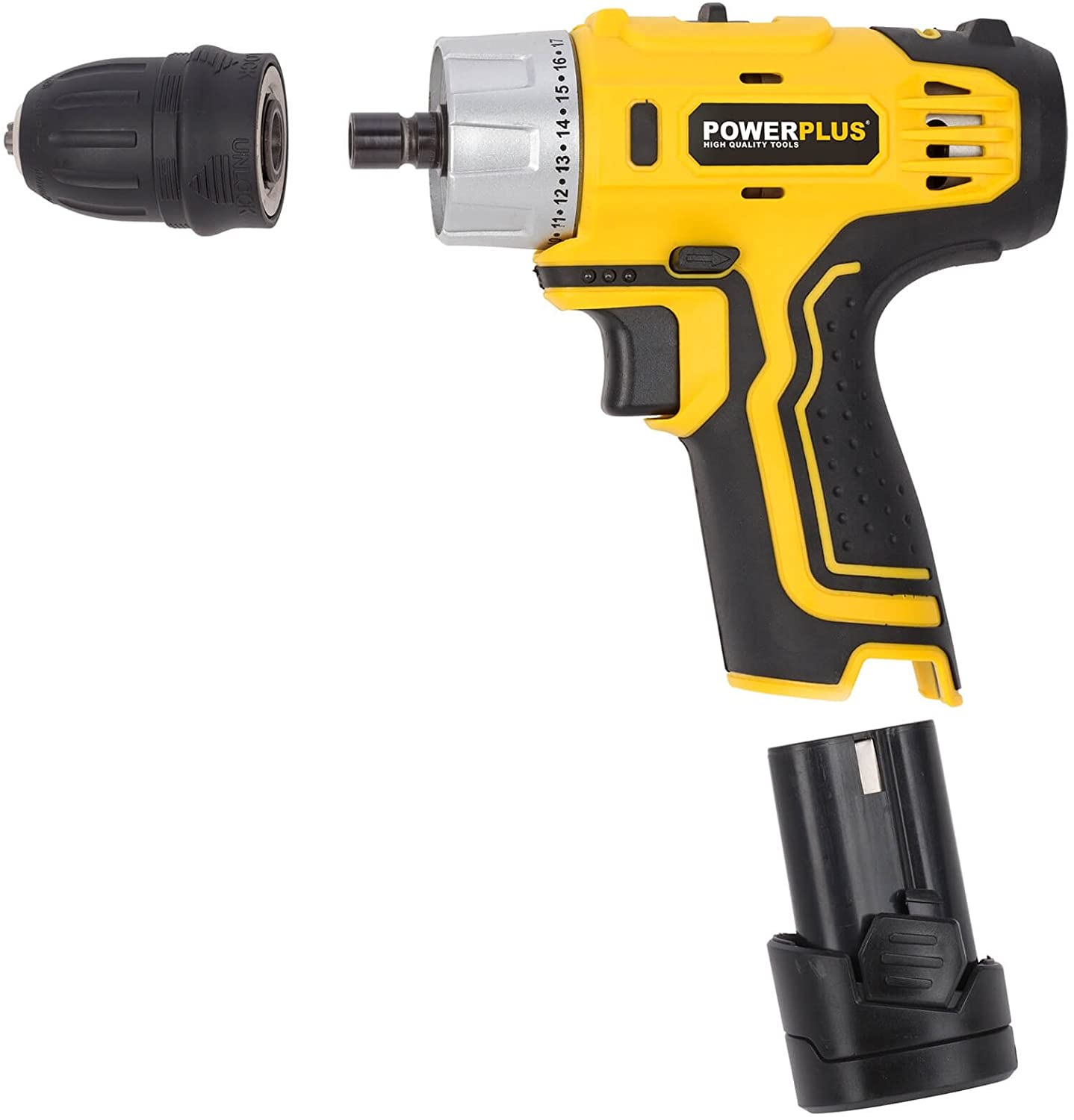 POWERPLUS POWX0041LI DRILL 12V LI-ION