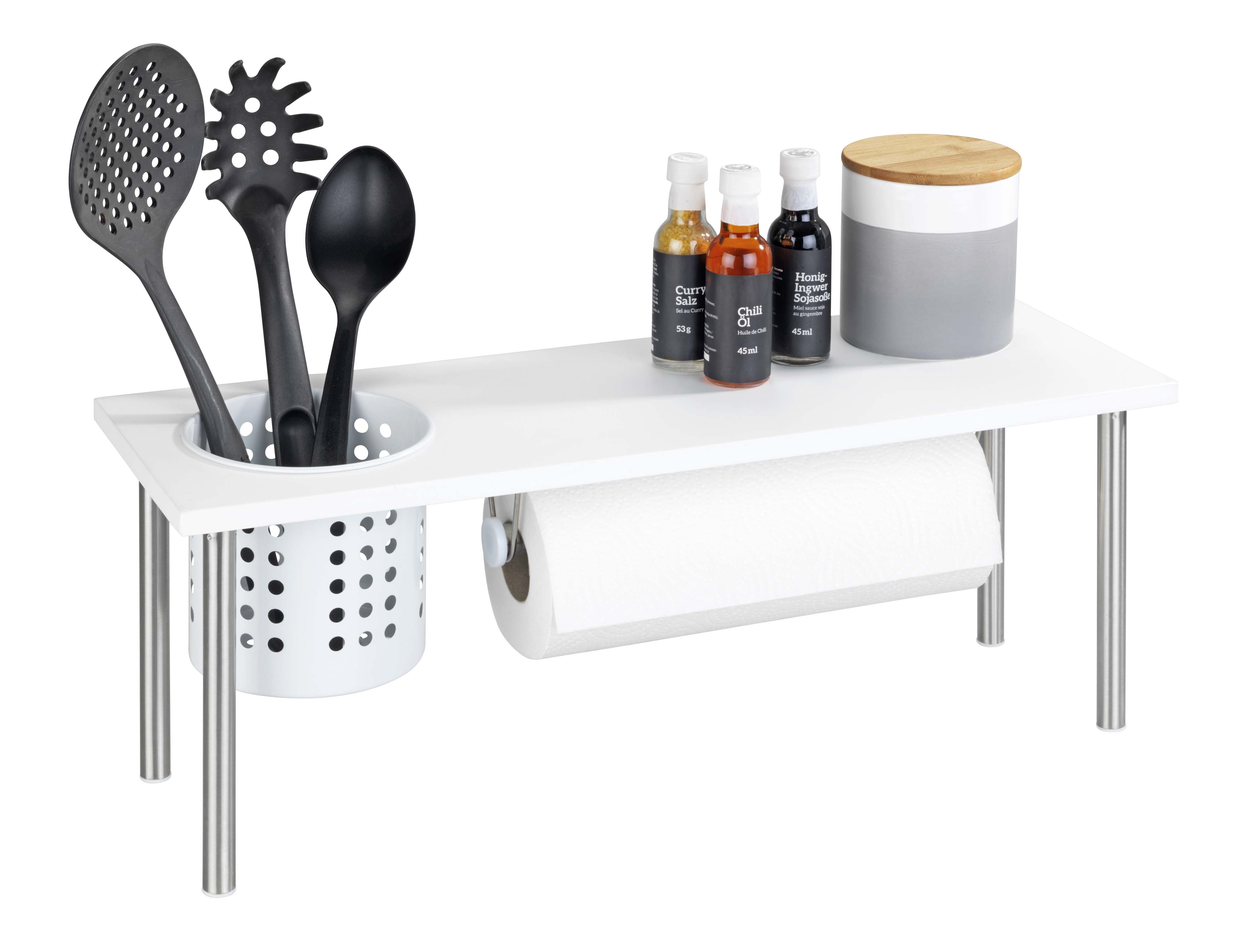 WENKO KITCHEN SHELF WHITE