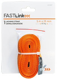 MASTER LOCK FAST LINK LASHING STRAP 25MMX5M