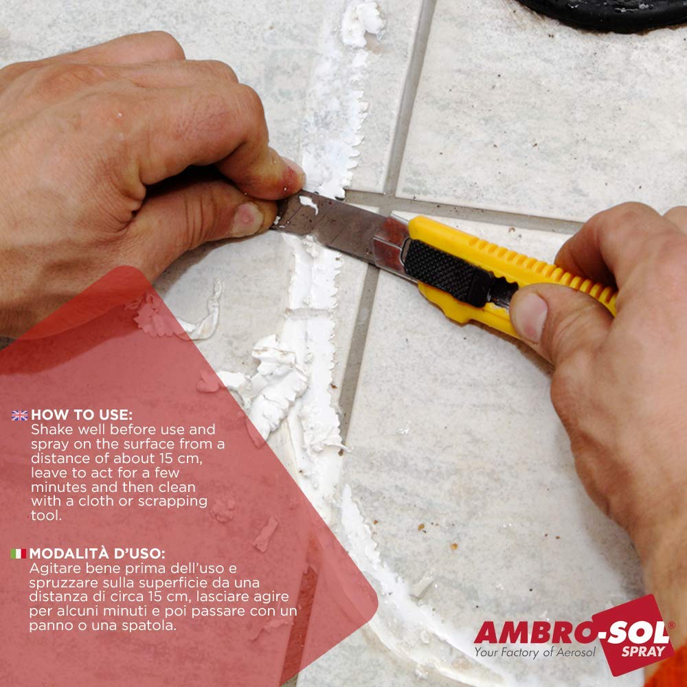 AMBRO-SOL P301 SPRAY SILICONE SEALANT REMOVER 400ML