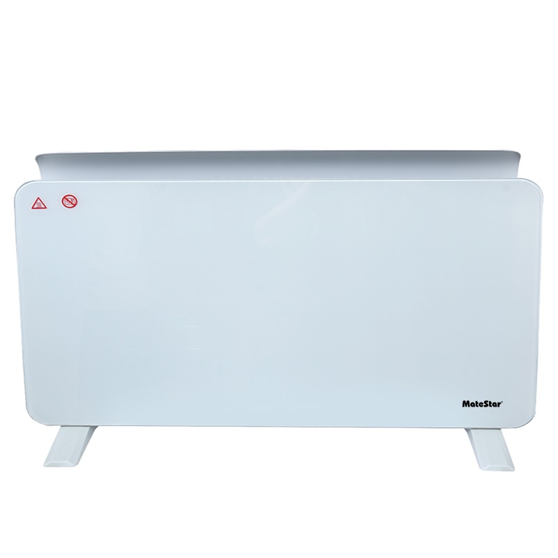 MATESTAR MAT-2001GL GLASS PANEL HEATER 2KW WHITE