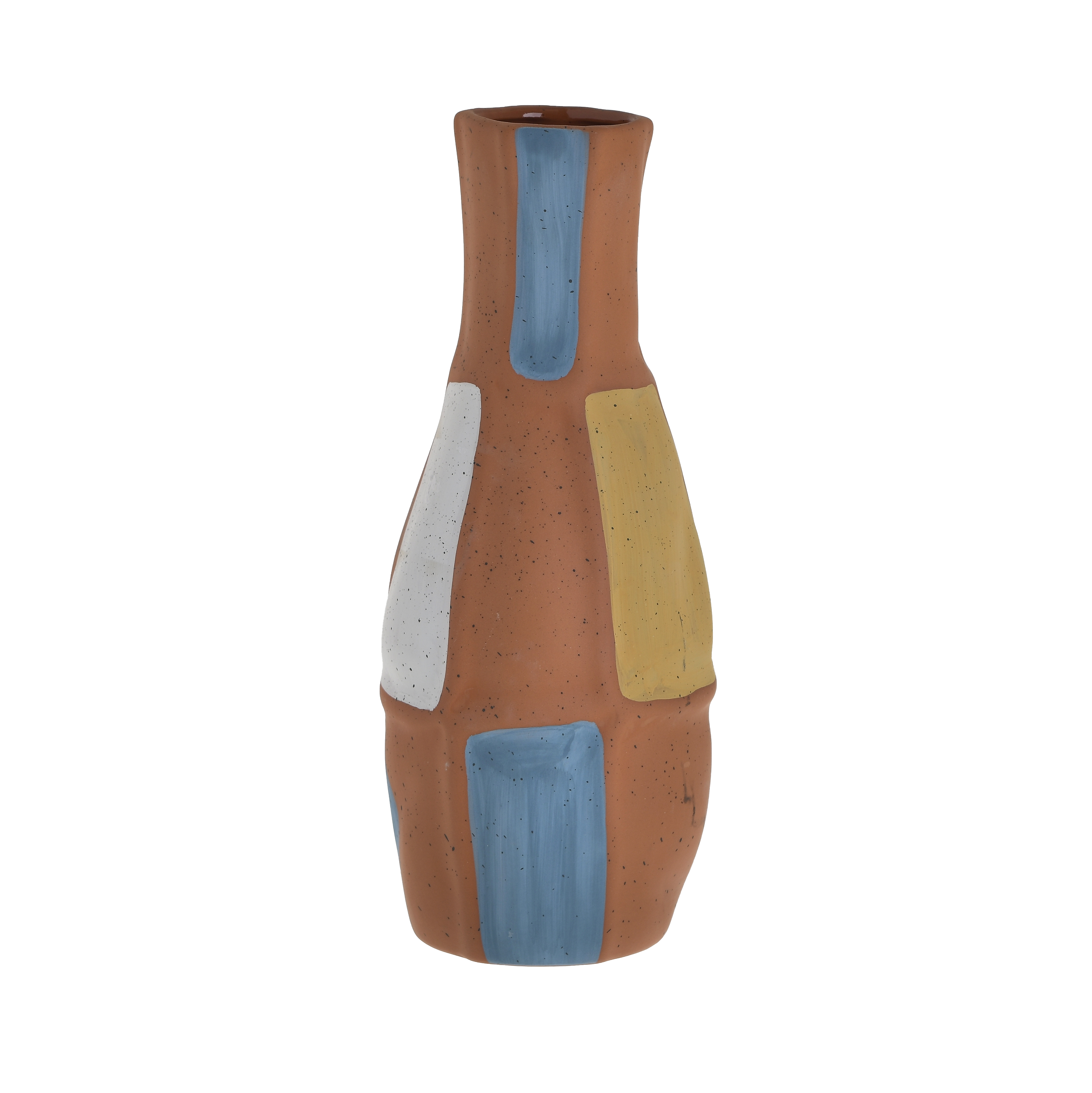 ΒΑΖΟ TERRACOTTA MULTICOLOR Δ10Χ25CM