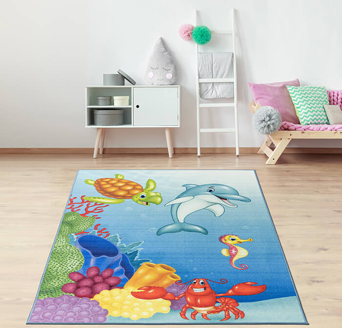 PLAYROOM AEGEAN 133X180CM