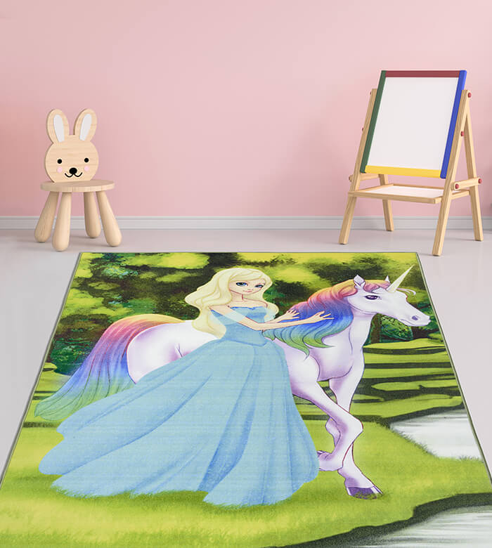 PLAYROOM PRINCESS 133X180CM