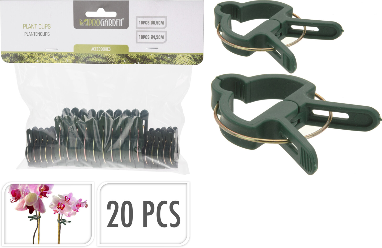 PROGRADEN PLANT CLIP 20PCS