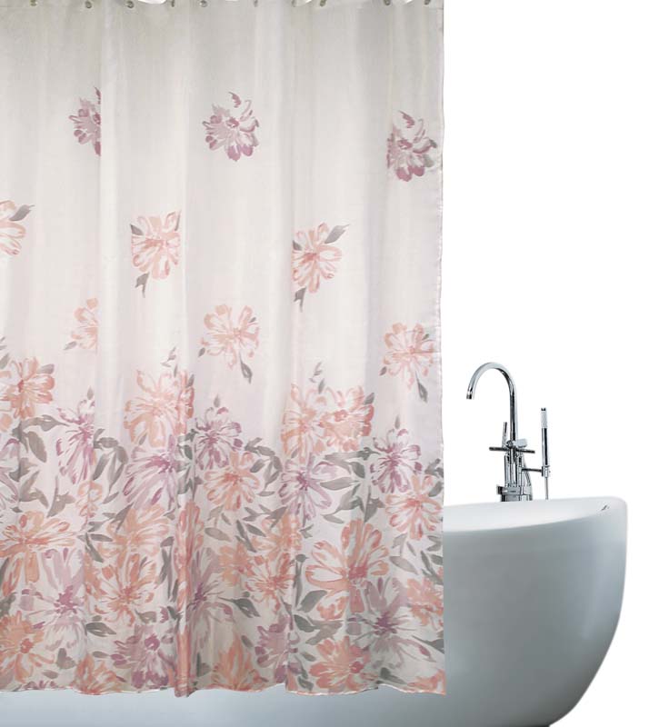 SHOWER CURTAIN 180X180CM POLYESTER SPRING