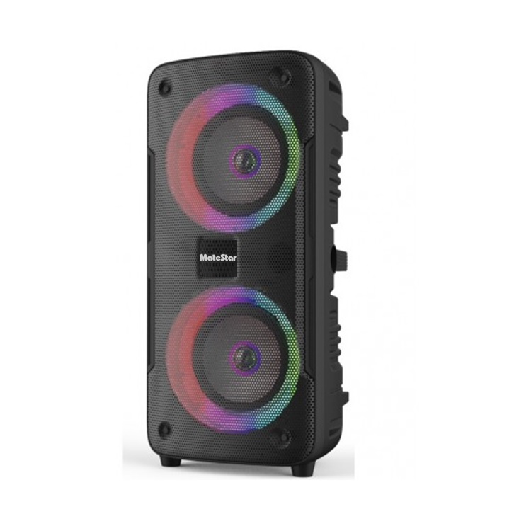 MATESTAR MAT-602 PORTABLE KARAOKE BLUETOOTH SPEAKER 150W - BLACK