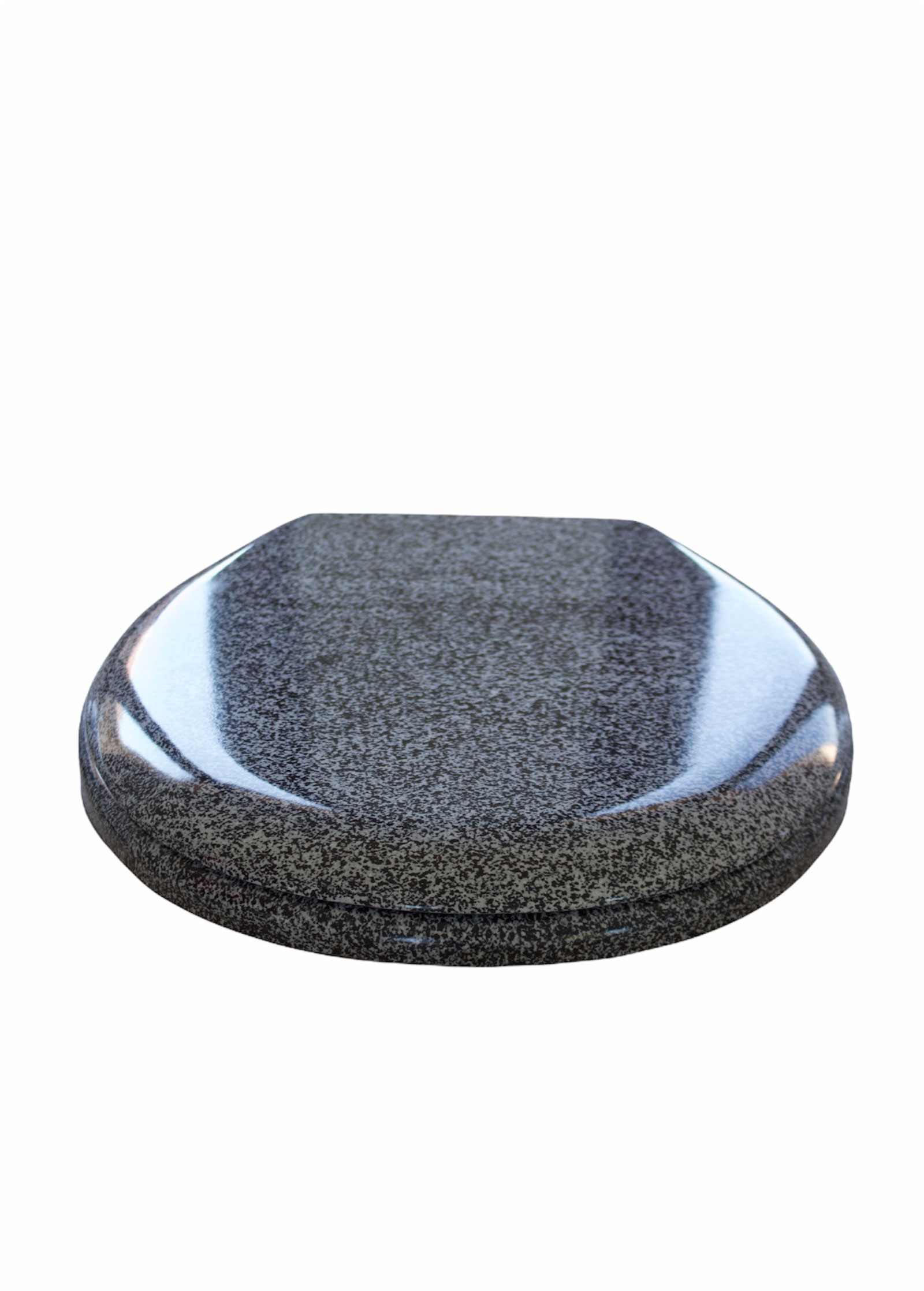 IO BAGNO TOILET SEAT MARBLE BLACK DUROPLAST