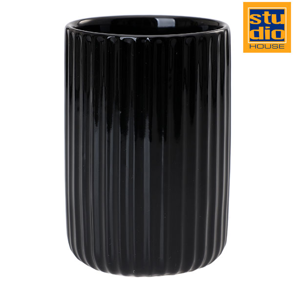 STUDIO HOUSE TUMBLER STRIPE BLACK