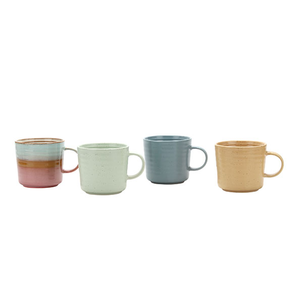 STUDIO HOUSE PAVIA MUG 475ML 4 ASSORTED DESIGNS