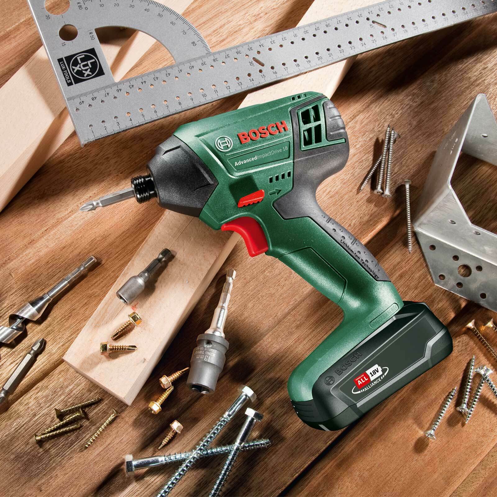 BOSCH ADVANCEDIMPACTDRIVE 18 DRILL DRIVER 18V - NO BATTERY INCLUDED