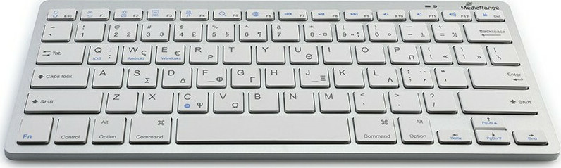 MEDIA RANGE MROS132-GR WIRELESS KEYBOARD 78 KEYS