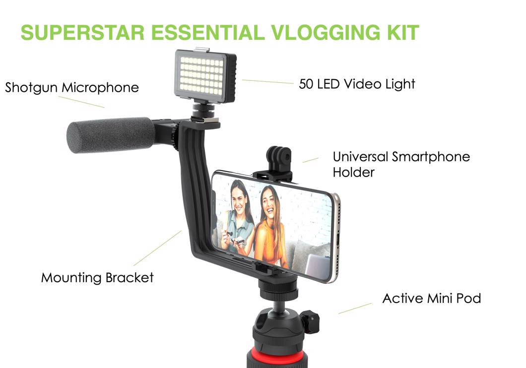 DIGIPOWER SUPERSTAR VLOGGING KIT 50LED