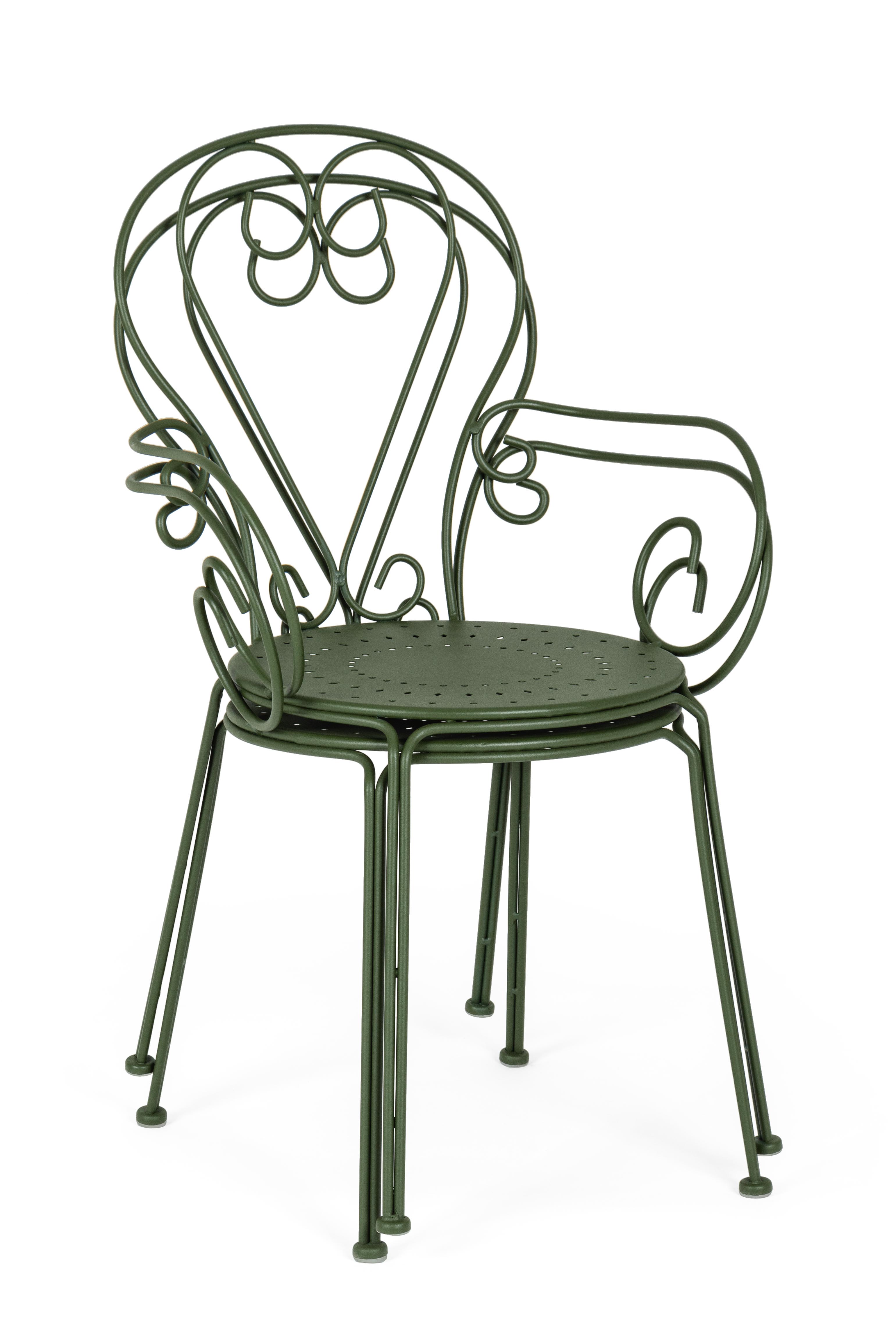 BIZZOTTO ETIENNE OUTDOOR CHAIR 49X49X89CM - GREEN