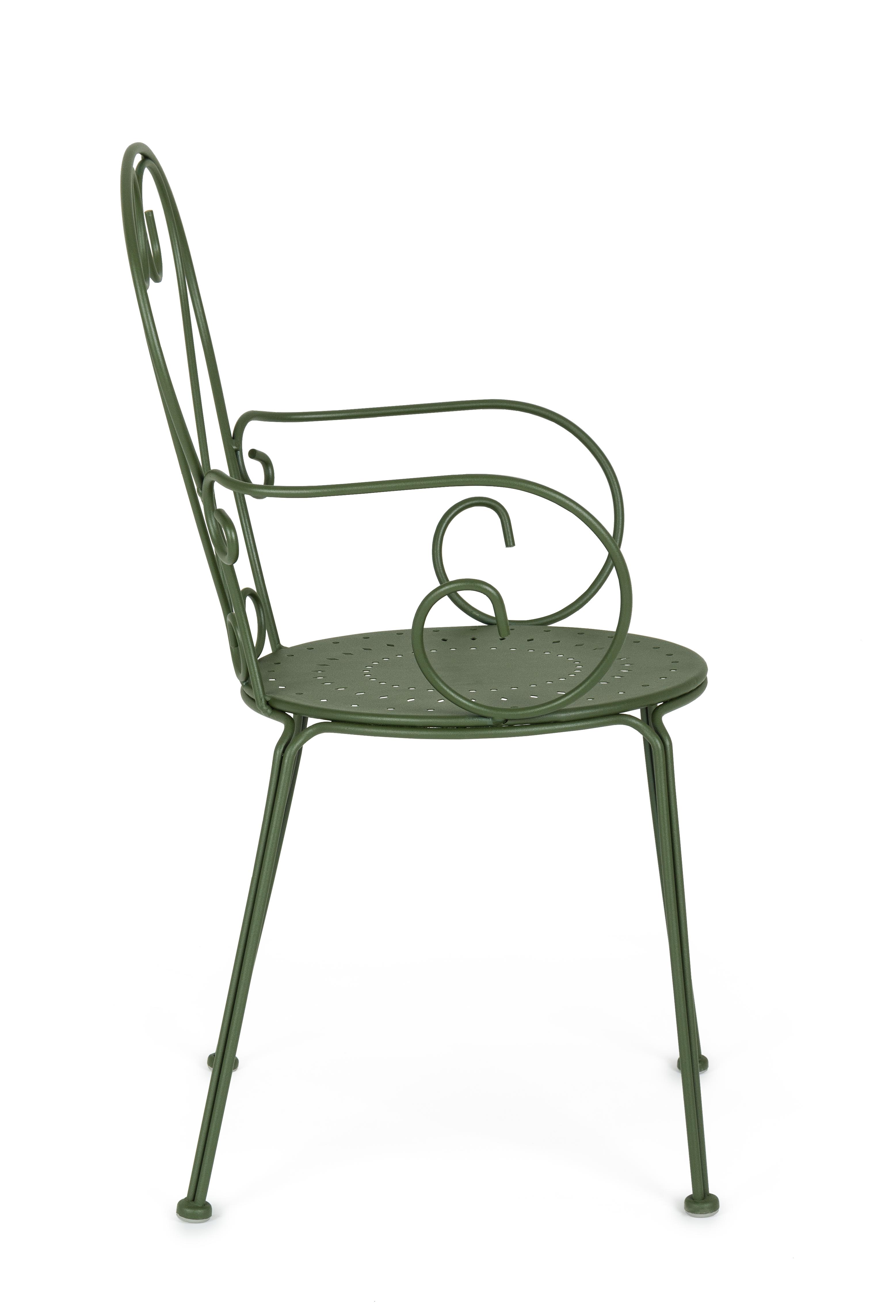 BIZZOTTO ETIENNE OUTDOOR CHAIR 49X49X89CM - GREEN