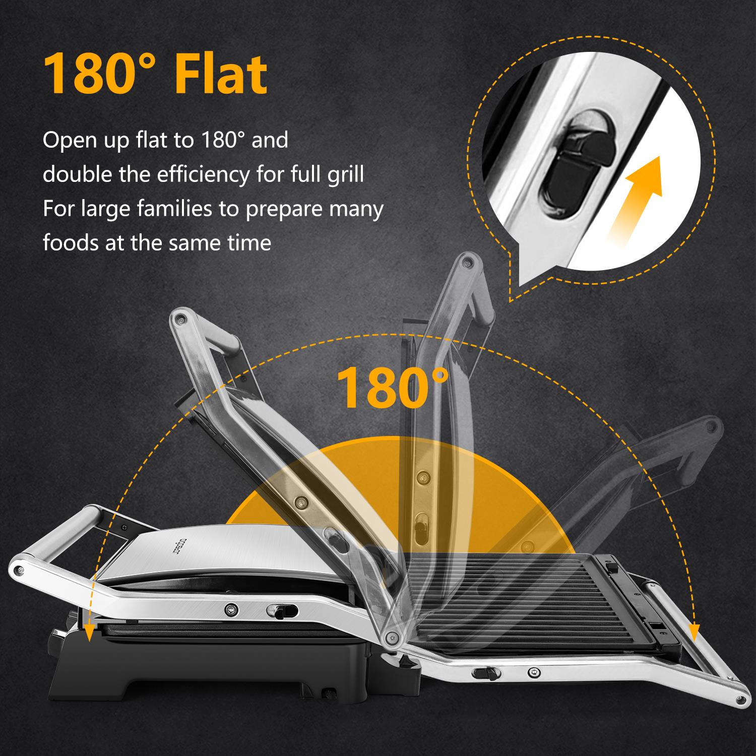 MATESTAR MAT-213GR GRILL PLATE 2000W