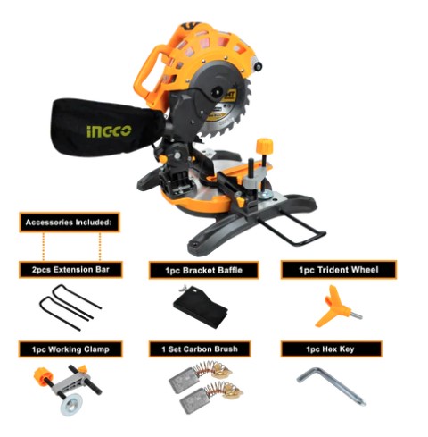 INGCO BMS14007 8-1/4 MITRE SAW 1400W