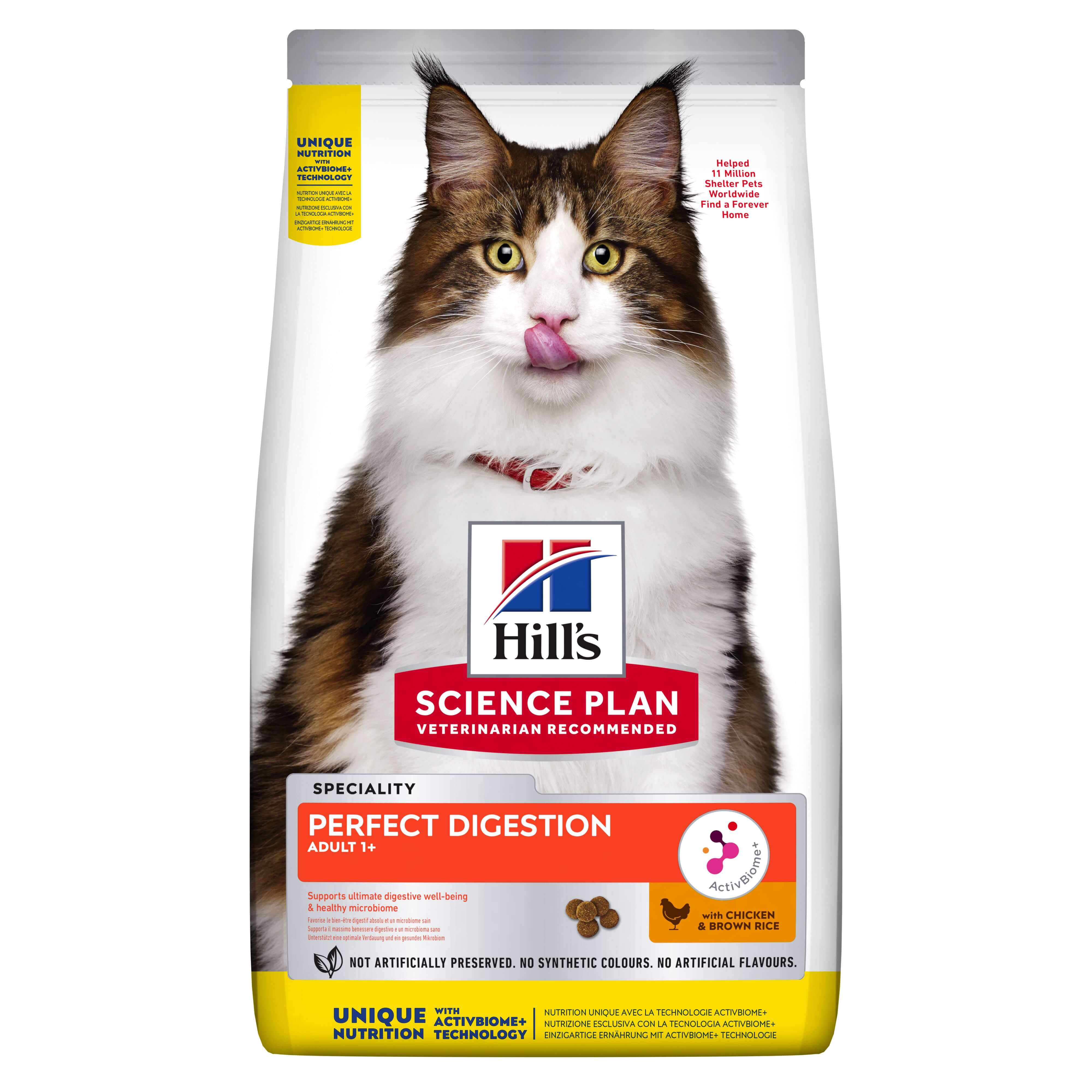 HILLS SCIENCE PLAN CAT ADULT PERFECT DIGESTION 3KG