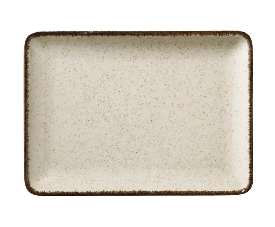 MOOD RECTANGULAR PLATTER 23X17CM CINNAMON