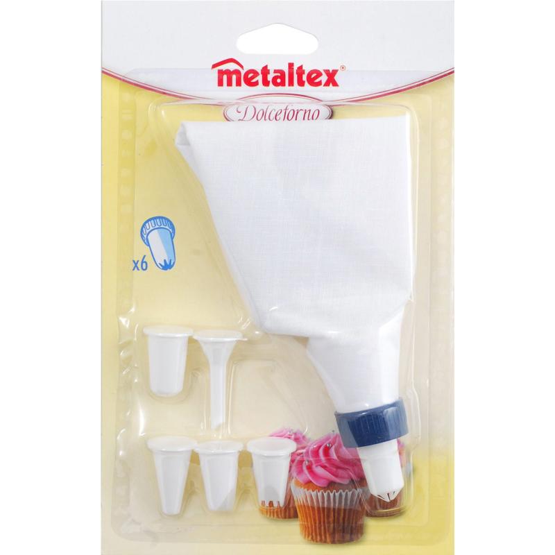 METALTEX ICING COOTON BAG 6PCS