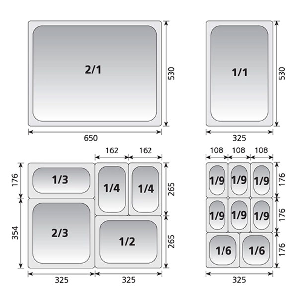 PKS INOX LID CONTAINER 17.6X16.2CM