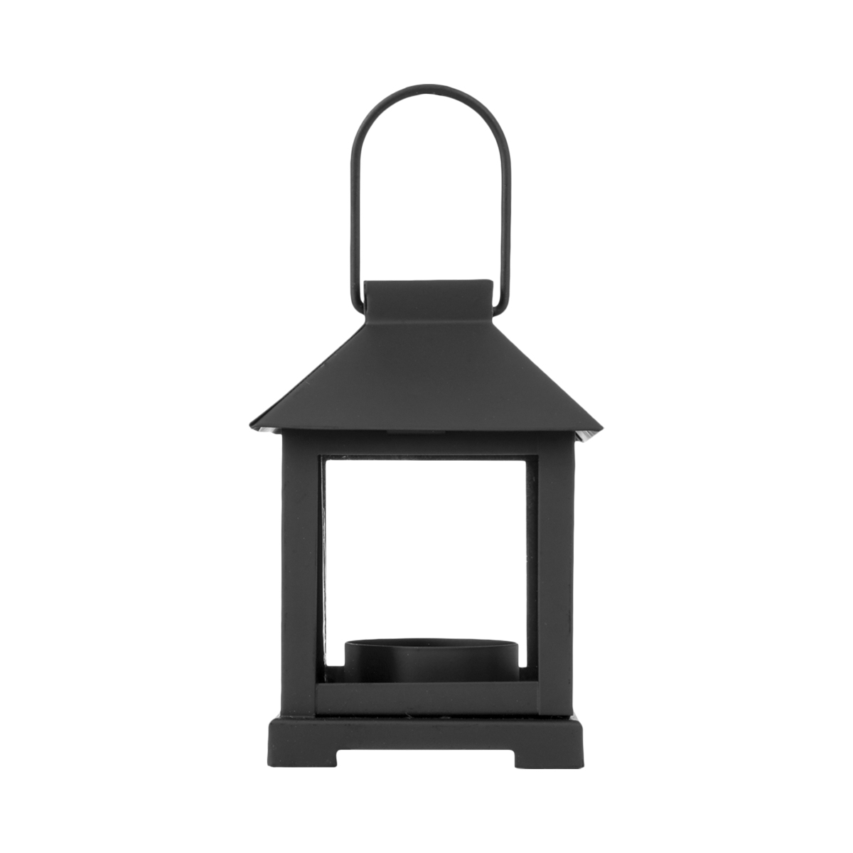 LANTERN 8X8X11CM BLACK