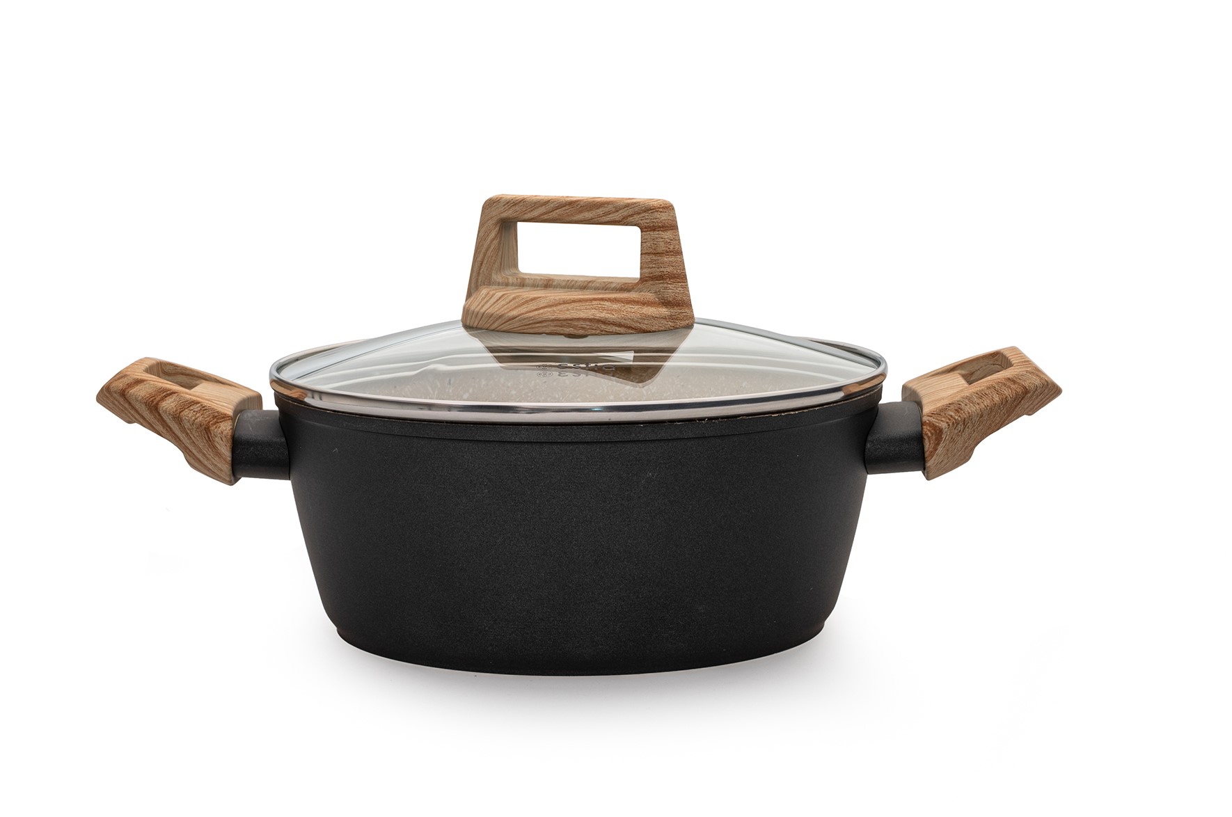 ESTIA EARTH CASSEROLE WITH LID 20CM 2.3L