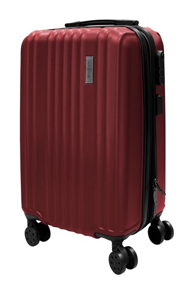 ARTISTI ITALIANI BOSTON LUGGAGE ABS EXTENDABLE 20'' BORDAEUX WITH USB