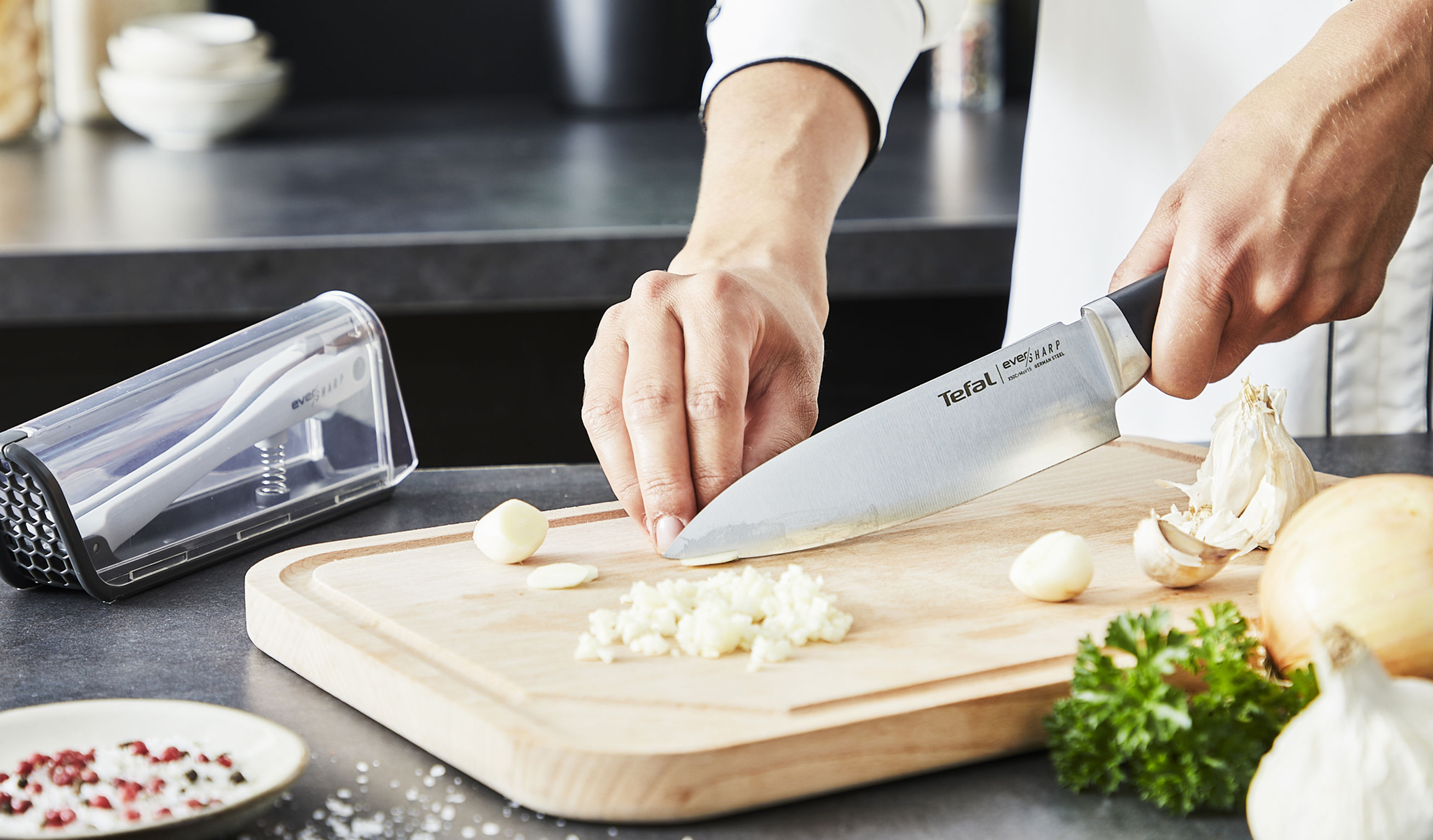 TEFAL EVERSHARP CHEF KNIFE 16.5CM