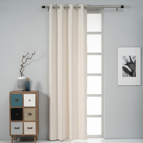 EASYHOME CURTAIN URSA ECRU 140X260CM